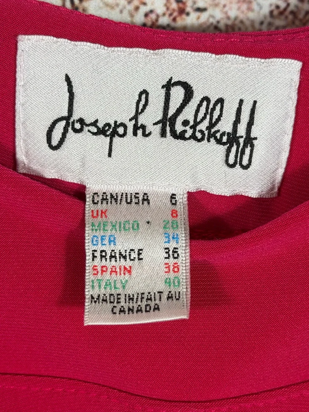 Joseph Ribkoff Ruffled Mini - Picture 7 of 8